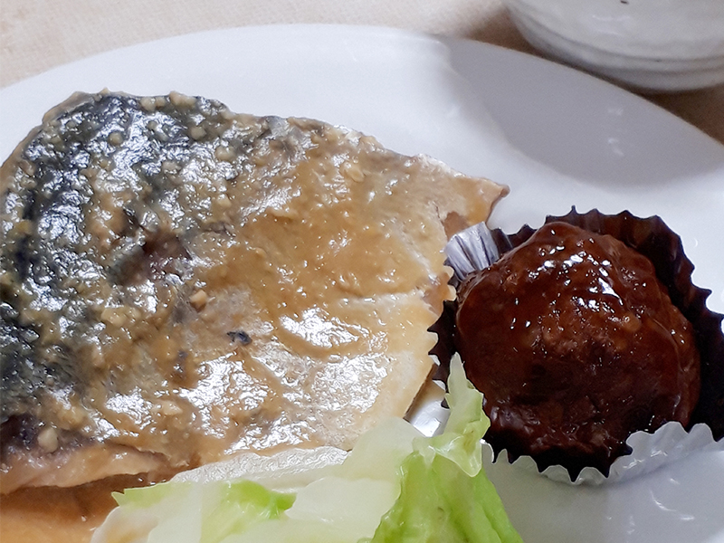 夕食例